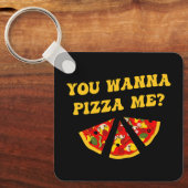 ピザレストランプロモーション キーホルダー (正面)