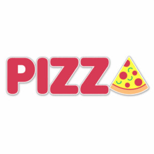 ピザレストランロイタリアンゴのおいしいスライス シール
