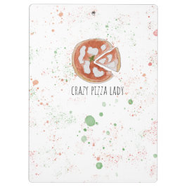 ピザレディ熱狂するクリップボード クリップボード