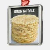 「ピザレ」のイタリアンクリスマス飾り メタルオーナメント (左)
