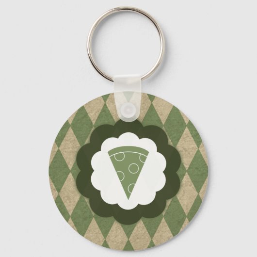 ピザヴィンテージ キーホルダー (正面)