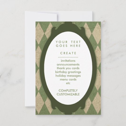 ピザヴィンテージ 招待状 (裏面)