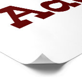 ピザ中毒者 ポスター (角)