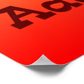 ピザ中毒者 ポスター (角)