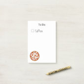 ピザ付箋 ポストイット (デスク上)