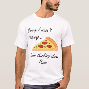 ピザ作おもしろいりことわざ考えるの概要 Tシャツ