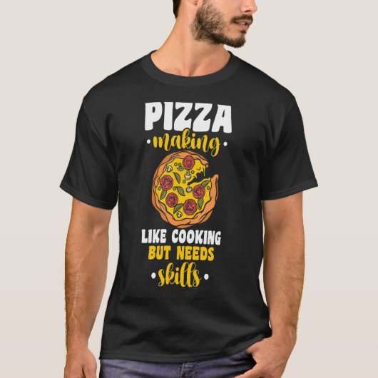 ピザ作りホビーピザ専門メーカー Tシャツ (正面)