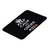 ピザ保の注文と落ち着き マグネット (左側)