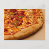 ピザ写真 ポストカード (正面)