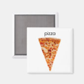 ピザ冷蔵庫磁石 マグネット (正面/裏面)