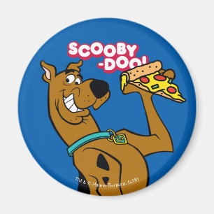 ピザ切れとのScooby-Doo マグネット