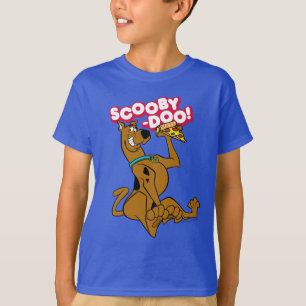 ピザ切れとのScooby-Doo Tシャツ