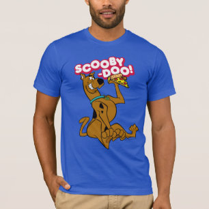 ピザ切れとのScooby-Doo Tシャツ