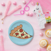 ピザ切れの紙皿 ペーパープレート (パーティー)