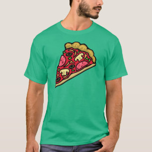 ピザ切れのTシャツ Tシャツ