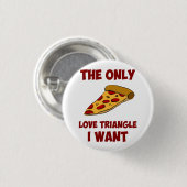 ピザ切れ-私がほしい唯一の三角関係 缶バッジ (正面&裏面)