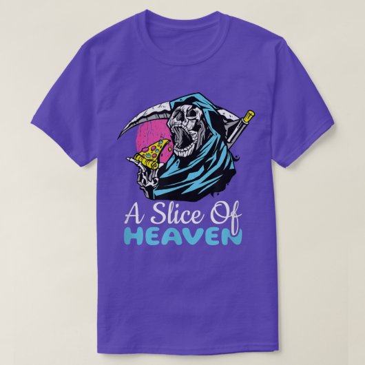 ピザ刈り天国 Tシャツ (デザイン正面)