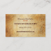 ピザ名刺 名刺 (裏面)