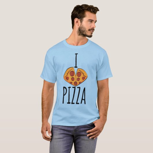 ピザ大好き!Tシャツ Tシャツ (正面フル)