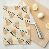 ピザ好きのキッチンティータオル キッチンタオル (四つ折り)