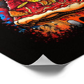 ピザ好きのポスター ポスター (角)