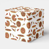 ピザ好きの柄 フェイバーボックス (裏面サイド)