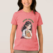 ピザ好き トライブレンドＴシャツ (正面)