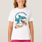 ピザ好き Tシャツ (正面)