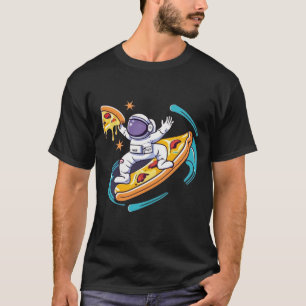 ピザ宇宙は愛 Tシャツ