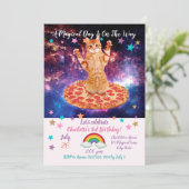 ピザ宇宙猫 招待状 (スタンド正面)