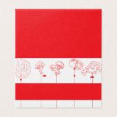 ピザ専用配送空白の座席表 (外部フラット)