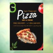 ピザ専門店 オーダーメイド ウィンドウシール ウィンドウサイン (シート3)