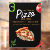 ピザ専門店 オーダーメイド ウィンドウシール ウィンドウサイン (シート2)