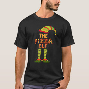 ピザ小妖精や小人マッチングファミリーグループクリスマスパーティーPa Tシャツ