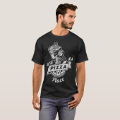 ピザ屋で働く Tシャツ (正面フル)