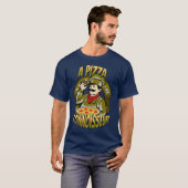 ピザ屋エレガントとカッコいい Tシャツ (正面フル)