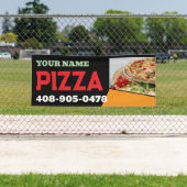 ピザ屋カスタムバナー 横断幕 (インサイチュ)