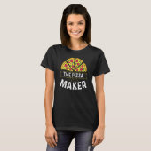 ピザ屋ファーストフードチーズクラストの愛 Tシャツ (正面フル)