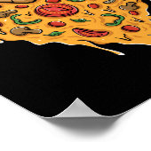 ピザ引用文 ポスター (角)