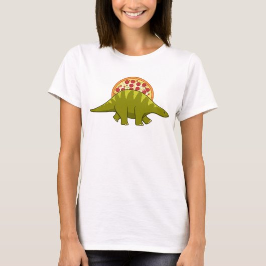 ピザ恐竜 Tシャツ (正面)
