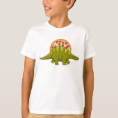 ピザ恐竜 Tシャツ (正面)