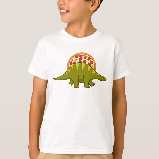 ピザ恐竜 Tシャツ (正面)