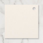 ピザ手引き特殊配送赤ちゃんシャワー フェイバータグ (裏面)