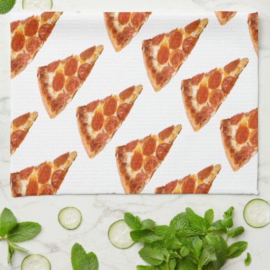 ピザ手 キッチンタオル (折り畳み)