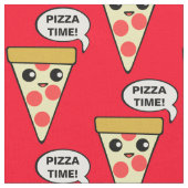 ピザ時間 ファブリック (クローズアップ)