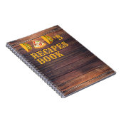 ピザ書&タコス可愛い食おもしろい品弓パパ ノートブック (右側)