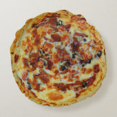 ピザ枕の欲求 ラウンドクッション (裏面)