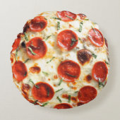 ピザ枕 ラウンドクッション (正面)