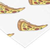 ピザ漫画のイラストレーション テーブルクロス (アングル)