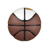 ピザ漫画のイラストレーション ミニバスケットボール (右)